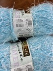 Hayfield Exquisite Shimmer Acrylic Yarn  Lot 163 Two 50 Gram Skeins Sky Blue — photo 2