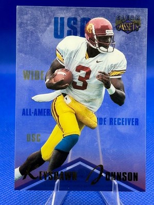 1996 Clear Assets Keyshawn Johnson #48