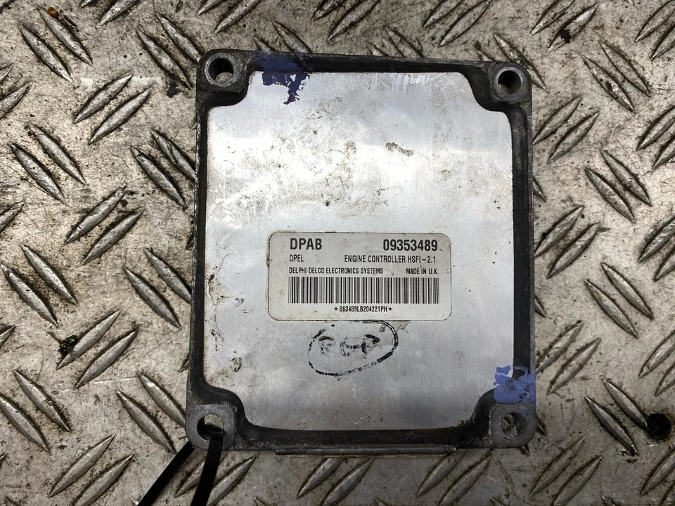 09353489 90353 Centralina Motore OPEL Vectra B (J96) 09353489 - Immagine 3 di 4