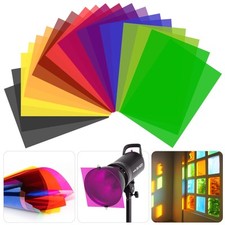 DIY A4 Acetate Sheet - Colored PVC Plastic Film for Light Filtering