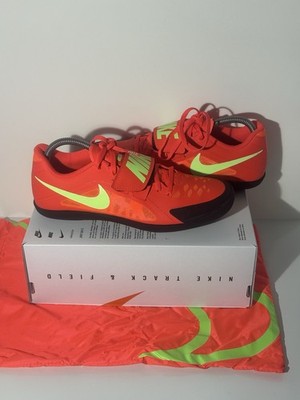 Nike Zoom Rival SD 2 Throwing Shoes Bright Orange FZ9665-600 Men's 7/Women's 8.5