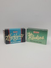 Donruss The Rookies 1989 Sealed 1987 Highlights Sealed Cards Lot of 2 Baseball