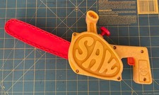 1972 Mattel Tuff Stuff Tools Chain Saw in Good Working Condition Used Vintage