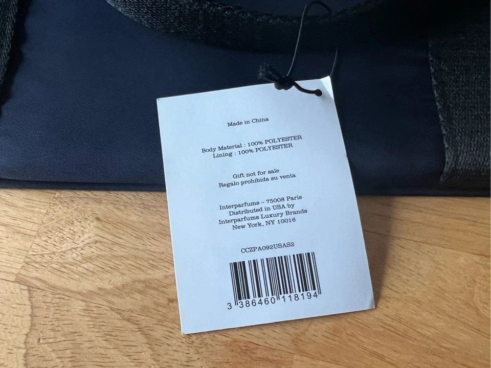 Bolso de hombro de viaje COACH fragancia azul marino bolso de fin de semana Foto 3 de 4