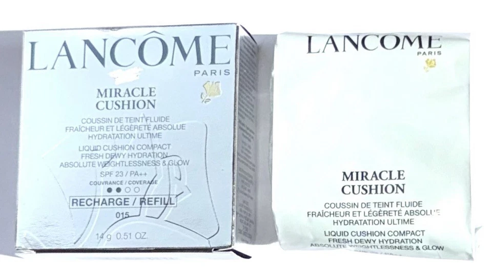 Lancome Miracle Cushion Liquid Cushion Compact 015 Ivory 14g REFILL - Bild 2 von 2