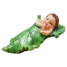 Kleiner Blumentopf Kleines Baby-szenen- Blumentopf-Ornament