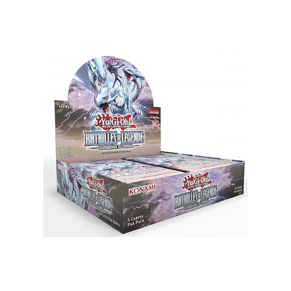Yu-Gi-Oh! Display / Boite de 24 boosters Bat. de Lég. : La Vengeance du Terminal - Photo 1/1