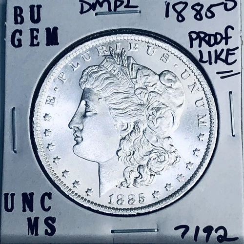 1885 O BU GEM MORGAN SILVER DOLLAR UNC MS+++ U.S. MINT RARE COIN 7192