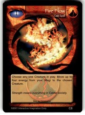 2001 Magi-Nation Duel: Special Deck Base Card C8 C Fire Flow