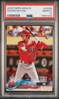 Shohei Ohtani 2018 Topps Update #US285 Rookie Debut PSA 10 B