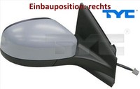 TYC 310-0133 AußEnspiegel Rechts Spiegel AußEn FüR Ford