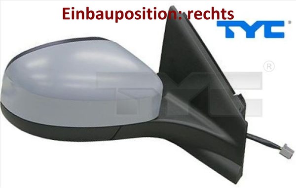TYC 310-0133 AußEnspiegel Rechts Spiegel AußEn FüR Ford-image
