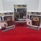 Funko Pop! Marvel Infinity War: Nick Fury 694 Capt America 288 Black Widow #295