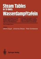 Steam Tables In Si-Units / Wasserdampftafeln Ulrich Grigull (U. A.) Taschenbuch