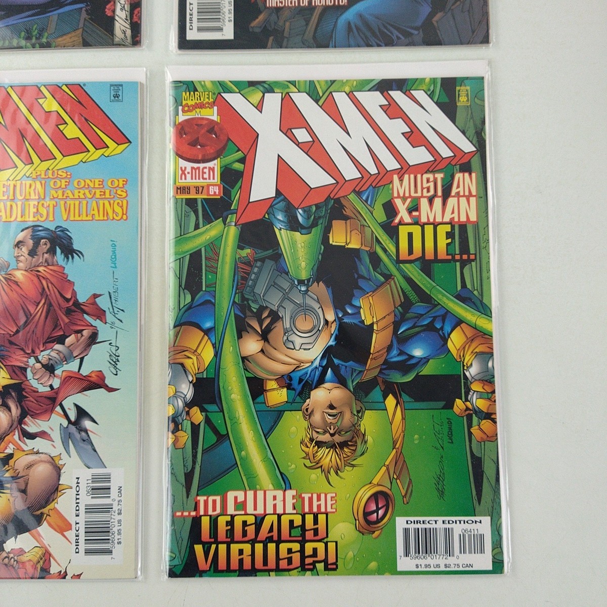 X-Men #60 62 63 64 Lot VF/NM (1997 Marvel Comics) | eBay