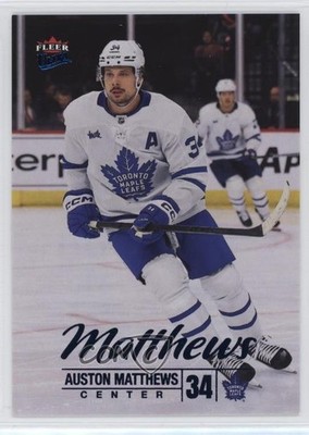 2024-25 Upper Deck Fleer Ultra Blue Foil 104/399 Auston Matthews #48 06wk