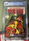 Iron Man #2 CGC 6.0 Graded  (Marvel Comics June 1968) Beautiful Slab!