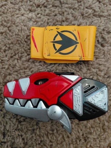 VTG Power Rangers Dino Thunder Abaranger Commander Morpher 2003 Bandai Red Works