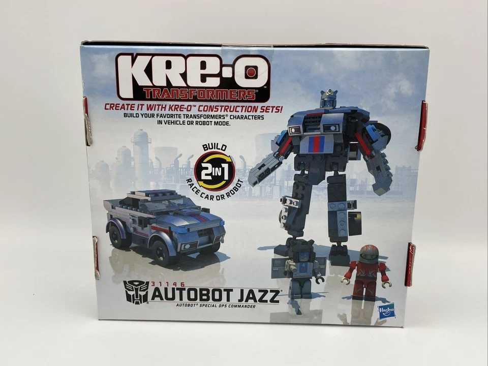 KRE-O 2011 Transformers Autobot JAZZ 31146 Building Set, Retired, FREE SHIPPING - Image 2 of 4
