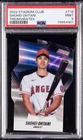 2022 Topps Stadium Club Shohei Ohtani DIECUT Triumvirates Card #T18  PSA 9 MINT