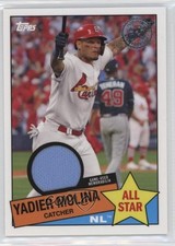 2020 Topps 1985 Topps Baseball All-Stars Relics Yadier Molina #85ASR-YM 04br