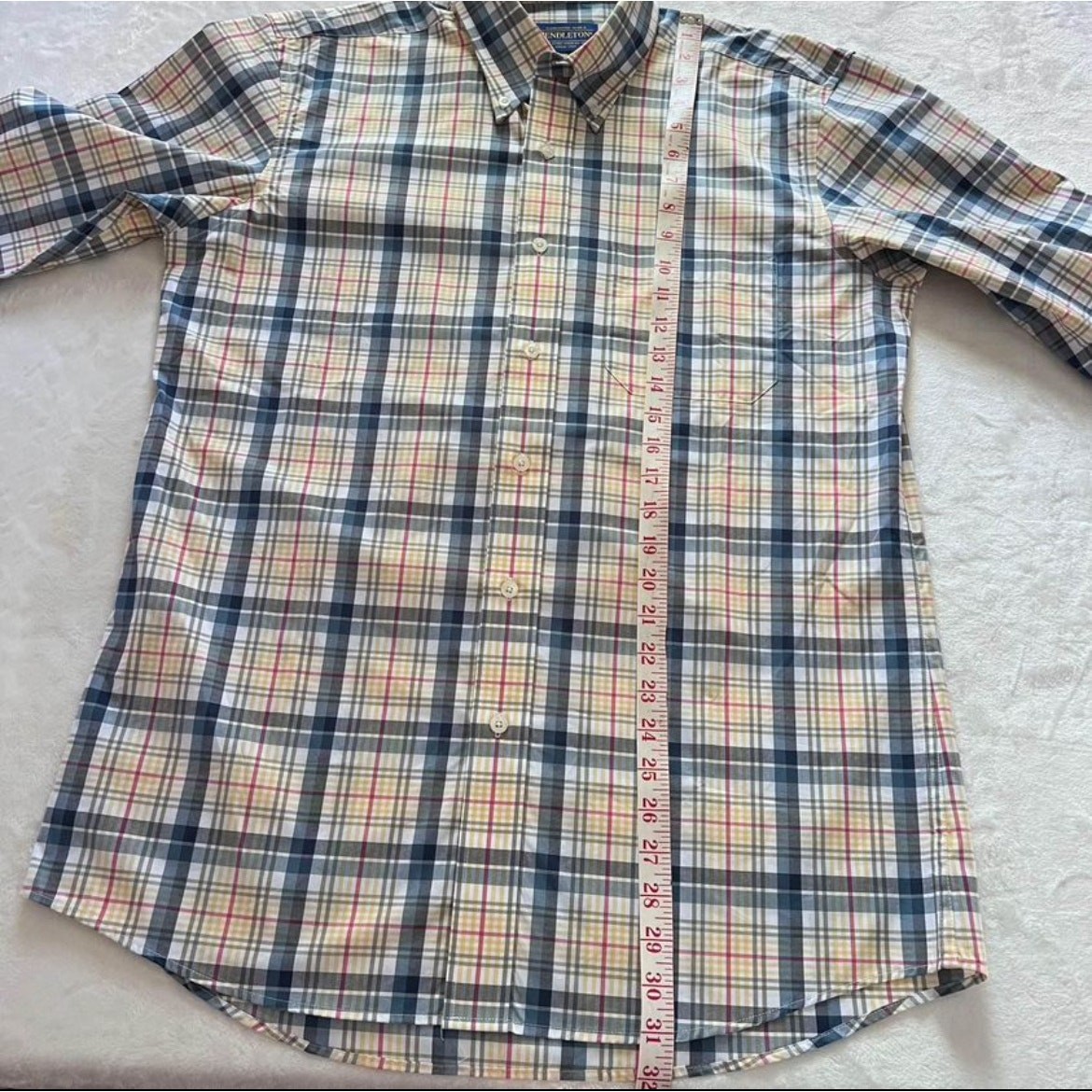 Pendleton Men’s Button Down Sz Medium METRO Shirt… - image 4