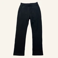 American Giant Mens Straight Leg Tailored Sweatpants Size Small Black Athleisure