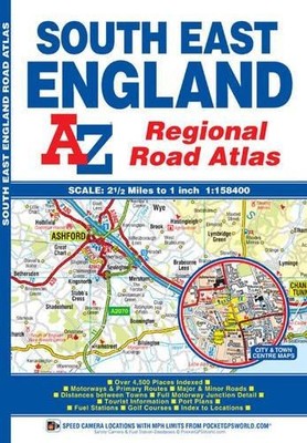 South East England Regional Road Atlas - Geographers' A-Z Map Company