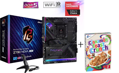 ASRock PG Z790 Nova with Killer BE1750x upgrade and Cinnamon Toast Crunch