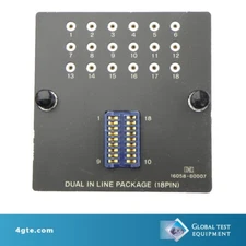 Agilent Keysight 16058-60007 18-Pin Dual In-Line Socket Board