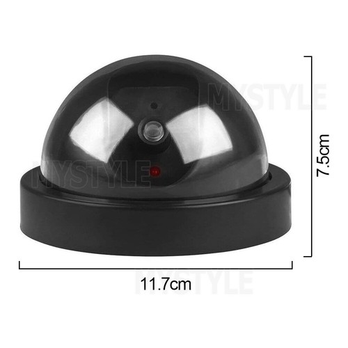 4X Dummy Fake Security Camera Dome Outdoor Surveillance CCTV LED Flash Realistic - Picture 8 of 10