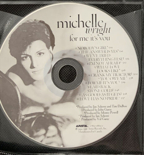 For Me It's You by Michelle Wright (CD, 1996) *DISC ONLY* - Picture 1 of 1