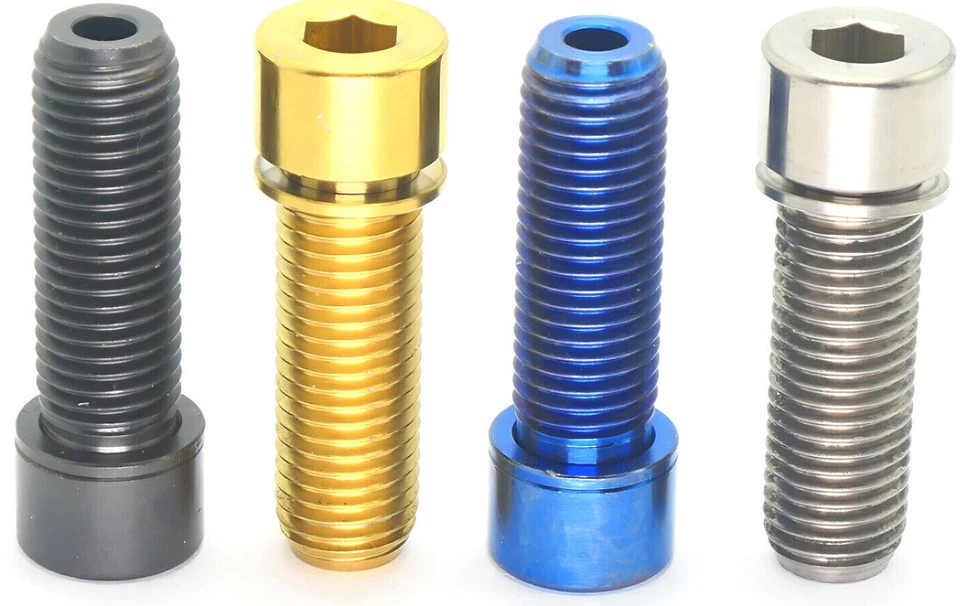 KINDSHOCK Dropzone + i900 + eTen: 1 perno grande en TITANIO para tija de sillín ajustable Foto 2 de 4