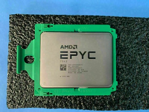 1x Supermicro H11DSi-NT Mainboard + 2x AMD EPYC 7542 CPU + 4x 32GB 3200MHz RAM - Afbeelding 2 van 7
