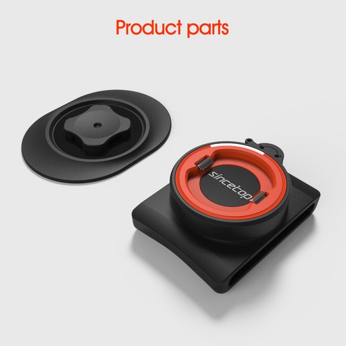 Clips de ceinture de téléphone avec montage rapide, support de ceinture de téléphone universel, verrouillage rapide - Photo 4 sur 11