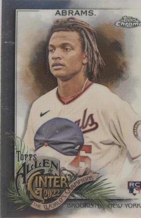 2022 Topps Allen & Ginter Chrome - C.J. Abrams #218 - 1 of 1