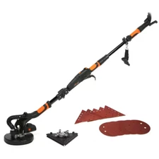 15 Ft. 5A Dual-Head Drywall Sander with Dust Hose & Variable Speed Control