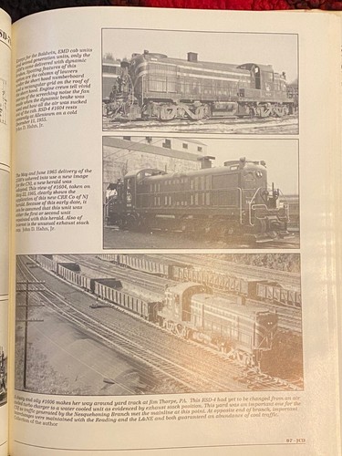 Jersey Central Diesels by Gerard E. Bernet First Edition SIGNED HC / DJ - Picture 9 of 10