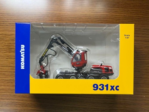 Komatsu offizielles Druckgussmodell Harvester 931xc 1:87 Japan limitiert kostenloser Versand - Bild 1 von 12