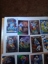 38 Card LA Chargers Lot. Rc Inserts And Base. J Herbert K Allen Roundtree ECT