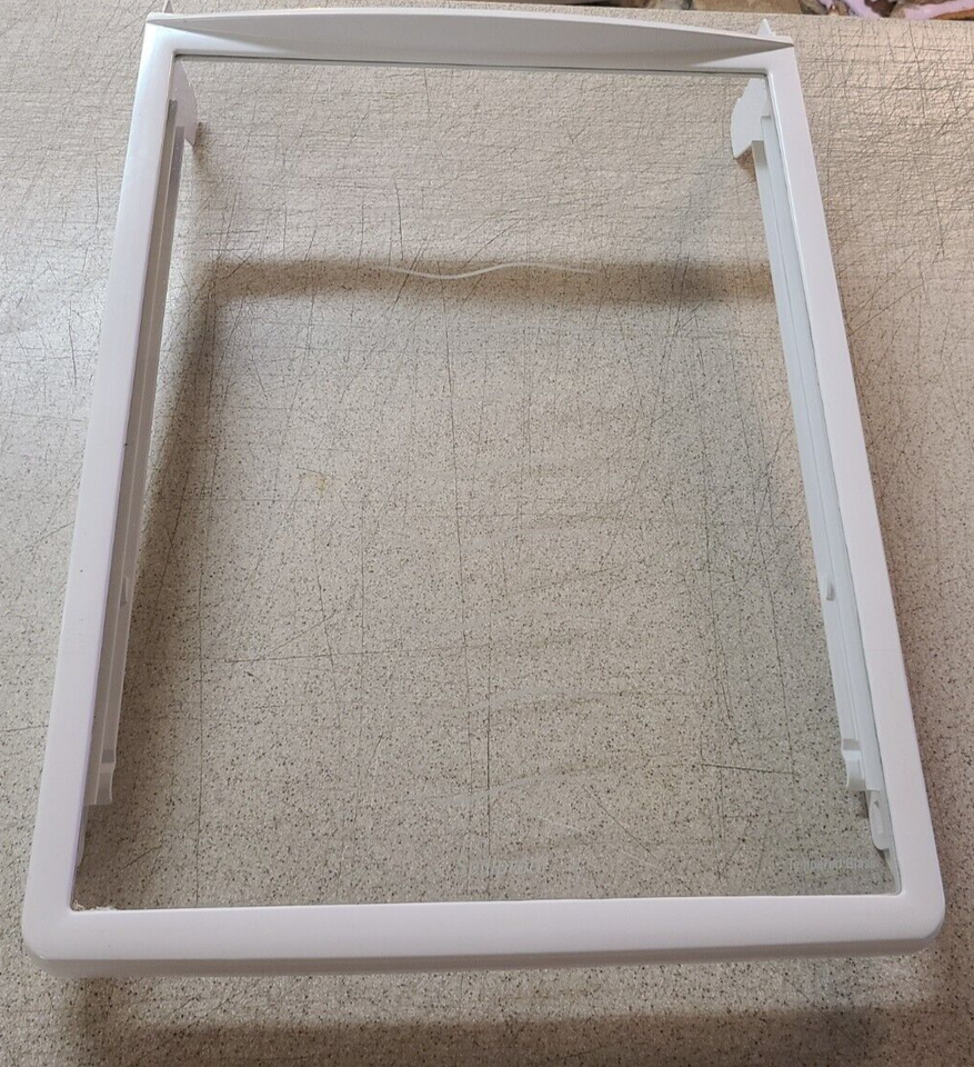 OEM Frigidaire Kenmore Refrigerator Spill Safe Shelf 241616603