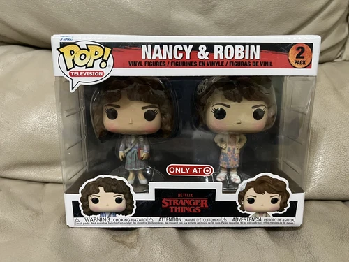 Funko POP! TV Stranger Things Nancy & Robin 2 Pack Target Exclusive New In Box