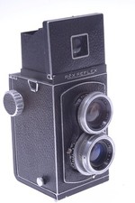   PHOTOREX REX REFLEX STANDARD 6X6CM, 120 ROLL TLR CAMERA BERTHIOT 75MM 3.5 LENS