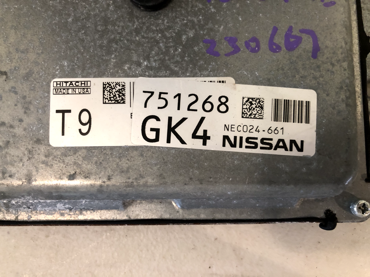 2018-2019 Nissan Rogue ECM ECU ENGINE COMPUTER OEM NEC024 2018-2019 Nissan Rogue ECM ECU ENGINE COMPUTER OEM NEC024