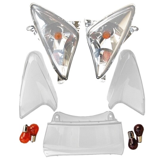 Kit Transparenten Stop-Pfeilen Yamaha T-Max Tmax 500 2001 2002 2003 2004 2005-image
