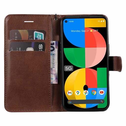 For Google Pixel 6 Pro 5 4A 3A 4 XL Magnetic Wallet Card Slot Leather Case Cover - Picture 25 of 42