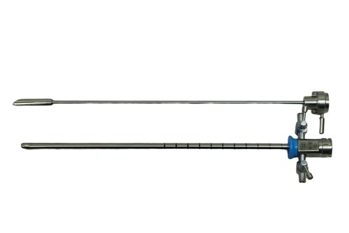 Laparoscopic Cystoscope Inner Outer Sheath Obturator Endo Instrument 22Fr 302mm - Picture 1 of 6