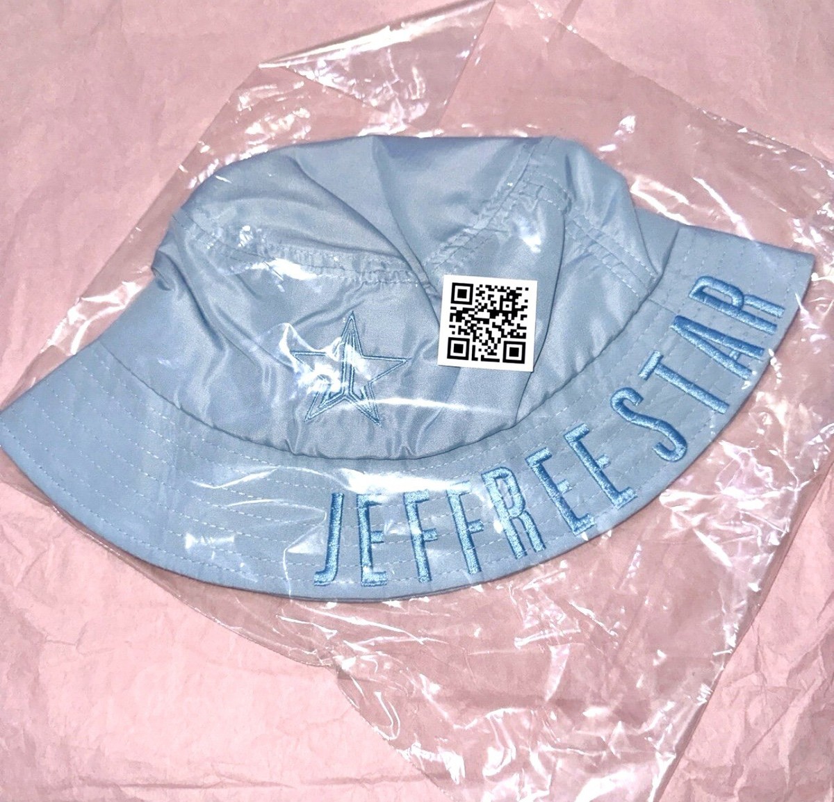 Jeffree Star Cosmetics Spring 2024 Box Exclusive Logo Blue Bucket Hat Women NEW Jeffree Star Spring 2024 Box Exclusive Logo Blue Bucket Hat  main image 3