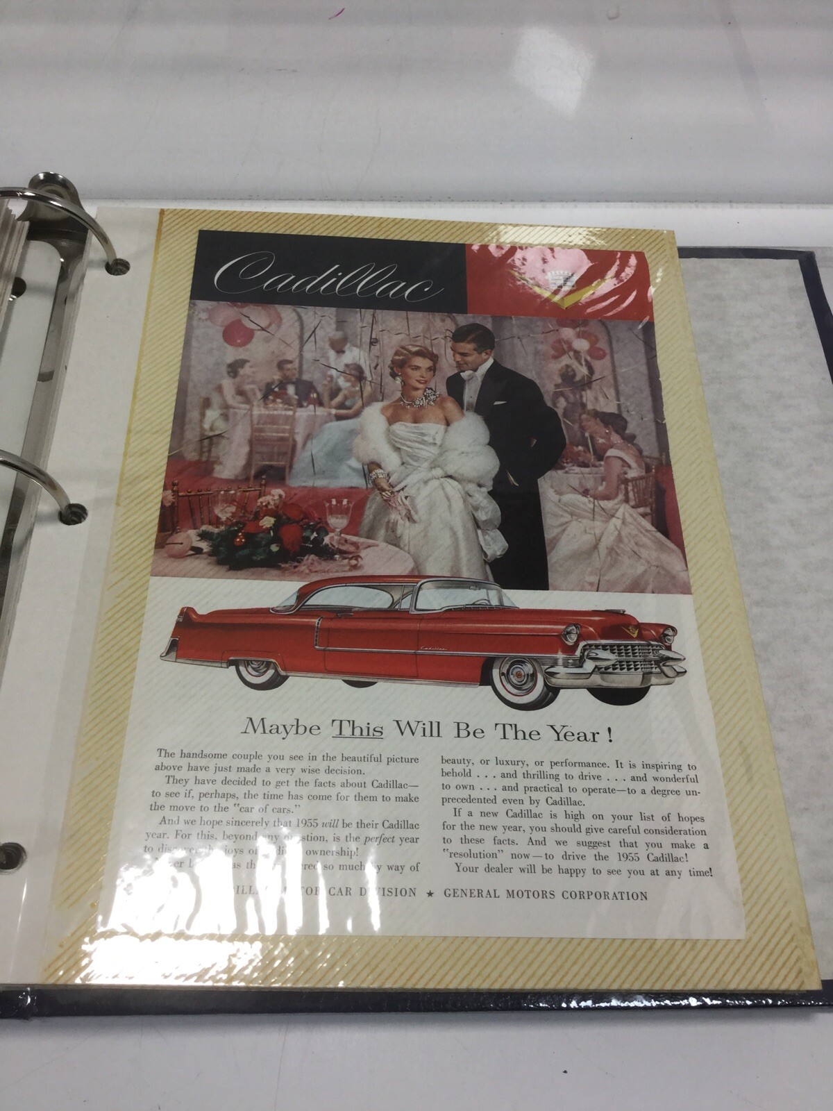 Lot of 90 Vintage Auto Magazine Ads 1950s-1960s Chevy Pontiac Olds Cadillac GM 2