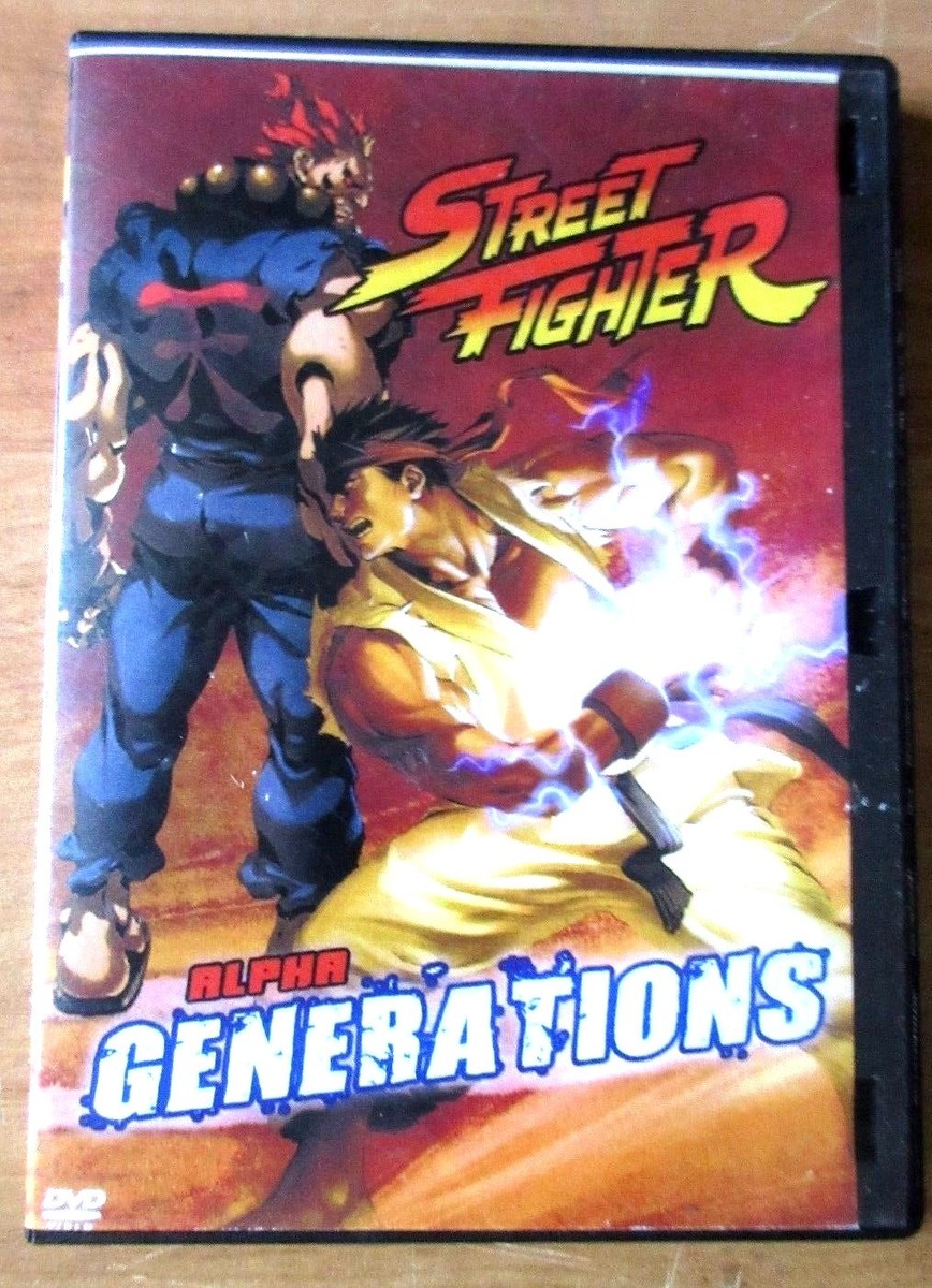 STREET FIGHTER ALPHA GENERATIONS DVD 海外 STREET FIGHTER ALPHA